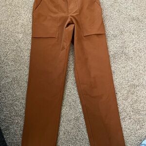 lululemon athletica Men's Rust Brown Cargo Pants